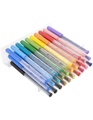 set de rotuladores textiles permanentes de we r