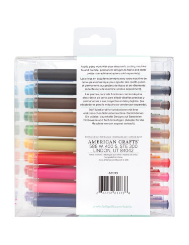 set de rotuladores textiles permanentes de we r