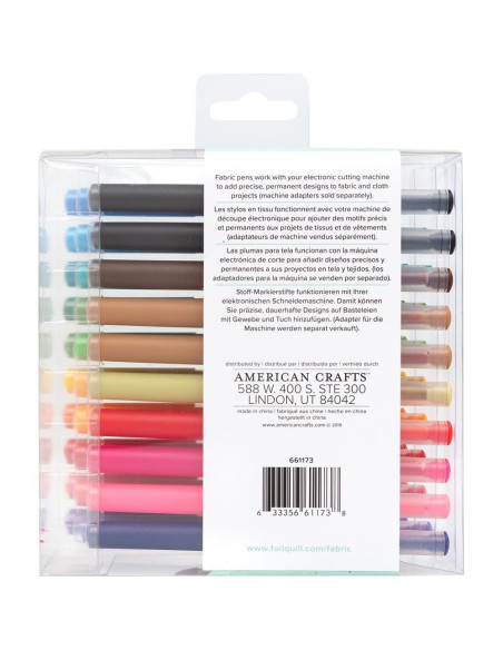 set de rotuladores textiles permanentes de we r