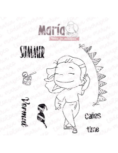 Sello un buen día de María
