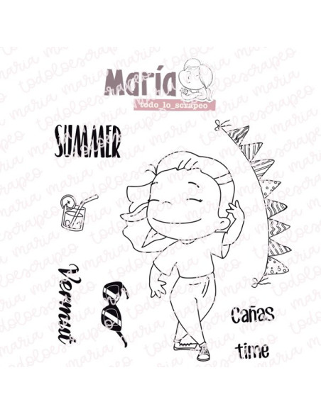 Sello un buen día de María