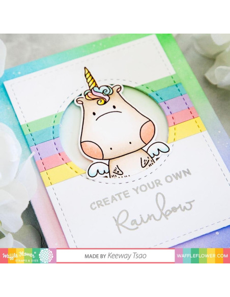 Sello Waffle-Flower be her