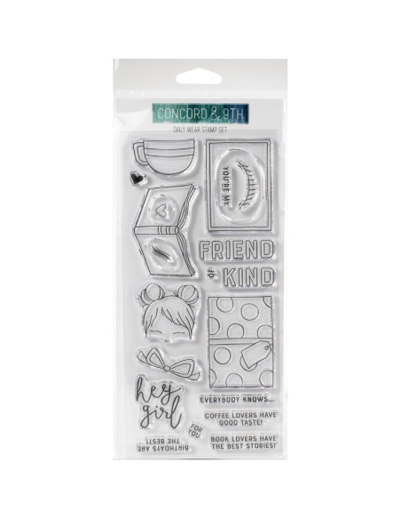 sello daily wear stamp set concord & 9th