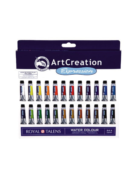 Pack acuarela 24 colores