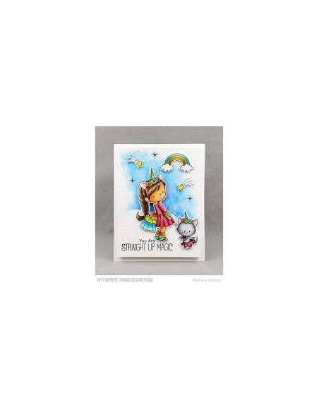 Sello mft unicorns and glitter