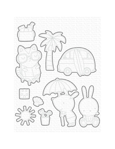 Troquel Sunny Vibes, My Favourite Things