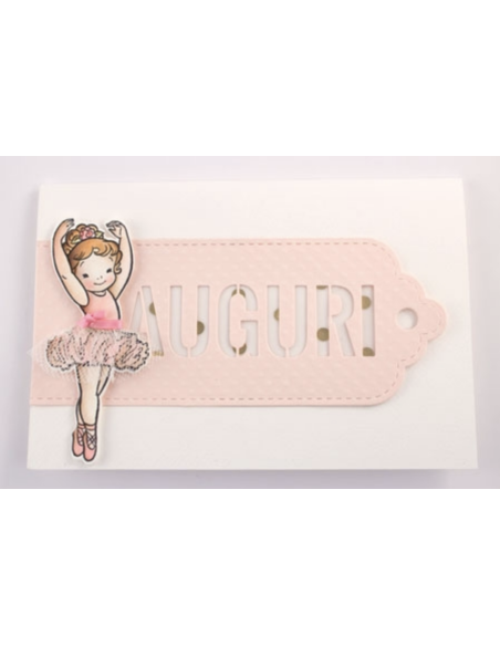 Sello niña con flotador Impronte