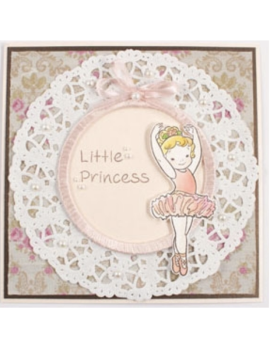 Sello niña con flotador Impronte