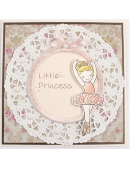 Sello niña con flotador Impronte