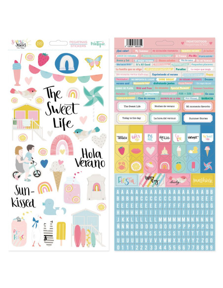 Palabra metacrilato Hello summer stories de Mintopía Palabra metacrilato Hello summer stories de Mintopía