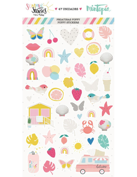 Chipboard summer stories de Mintopía