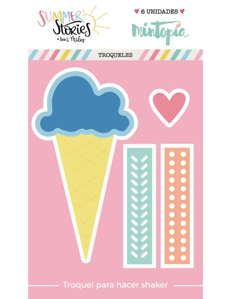 Troquel Números summer stories de Mintopía