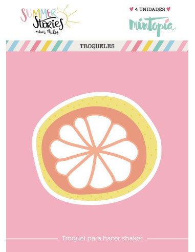 Troquel sobre 2 summer stories de Mintopía