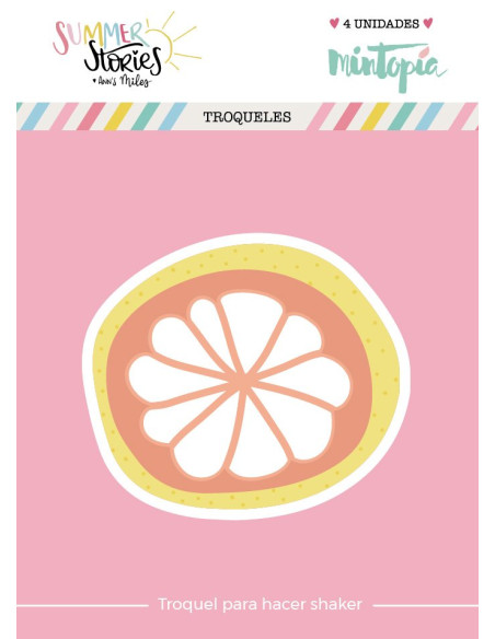 Troquel sobre 2 summer stories de Mintopía