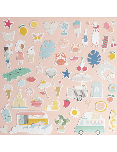 Troquelados ilustraciones summer stories de Mintopía