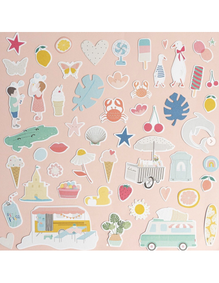 Troquelados ilustraciones summer stories de Mintopía