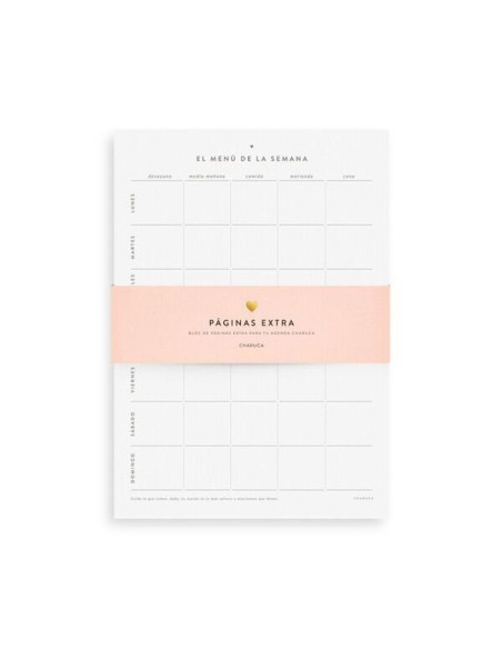 Charuca Bloc de notas extra
