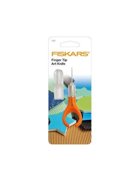 Cúter mini precisión Fiskars naranja