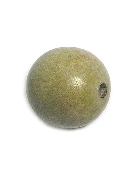 Bolitas madera gris azulado
