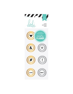 Set de clips circulares, de Heidi Swapp