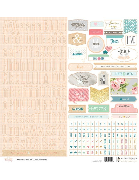 Papel unidad sunset rose