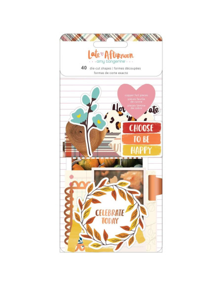 troquelados Late Afternoon de Amy Tangerine