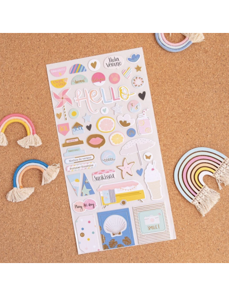 Pegatinas 15x30 summer stories de Mintopía