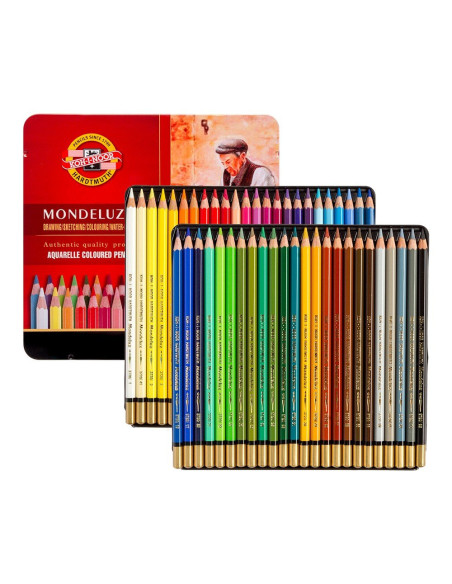 Lápiz acuarelable "Mondeluz" 24C