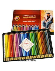 Lápiz acuarelable "Mondeluz" 36C 2