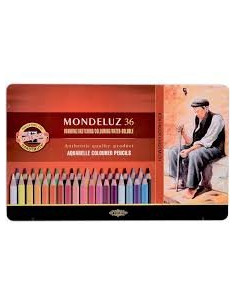 Lápiz acuarelable "Mondeluz" 36C