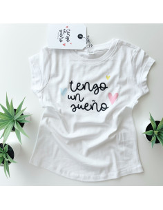 Camiseta infantil tengounsueño 8-9 años