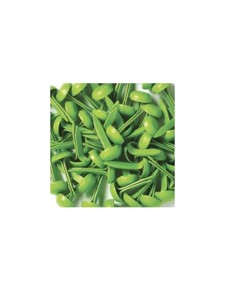 Mini brads verde limón Doodlebug Design