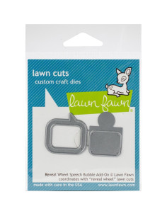 Lawn Fawn Riveal wheel speech dies 2