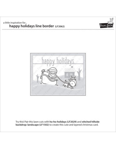 Lawn Fawn  Happy Holidays