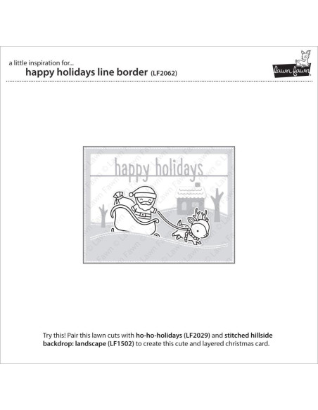 Lawn Fawn  Happy Holidays