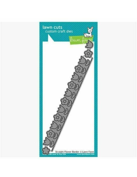 Lawn Fawn Straight Flower dies