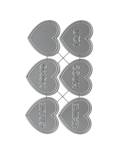 Lawn Fawn Candy Hearts dies