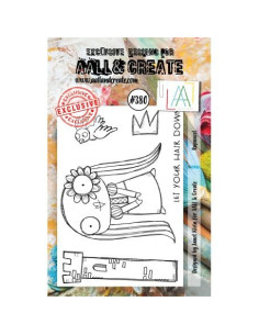 Sello Rapunzel Aall&Create