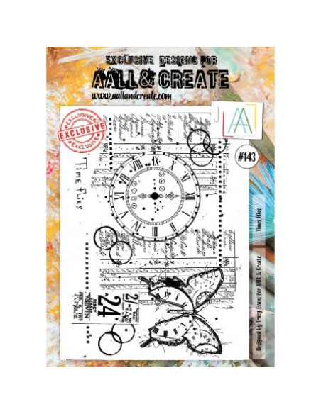 Sello Times Flies Aall&Create