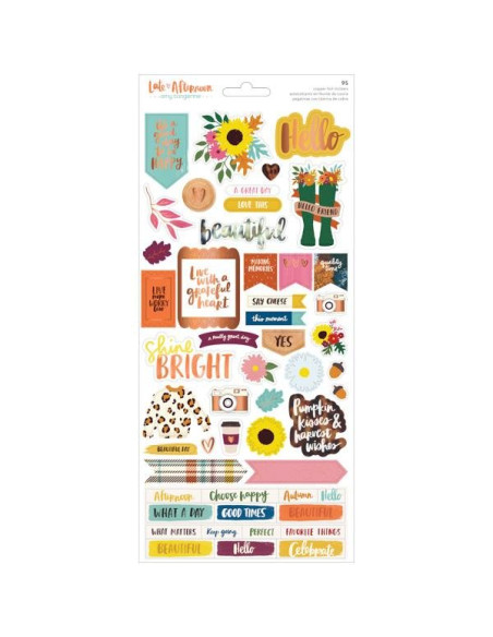 Pegatinas  Late Afternoon de Amy Tangerine