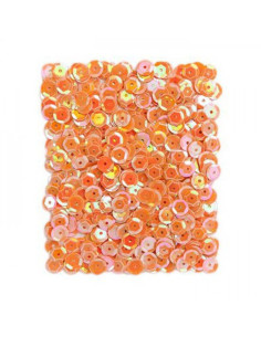 Lentejuelas naranjas