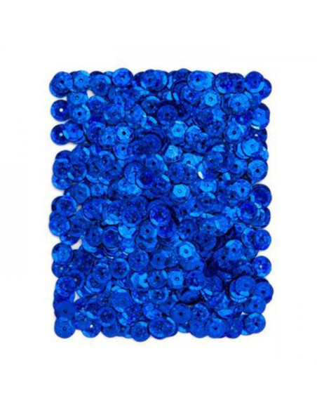Lentejuelas azul oscuro