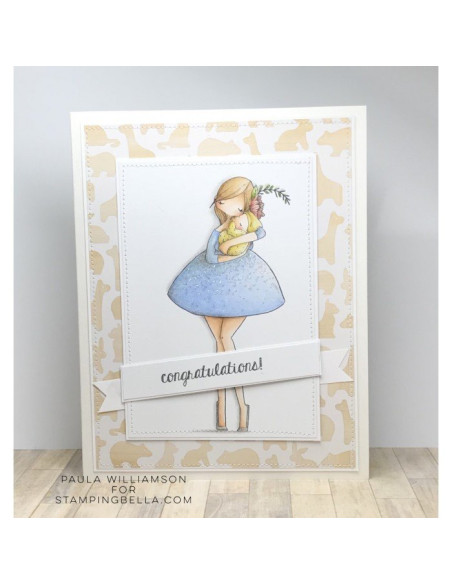 Sello Stampingbella With a Newborn