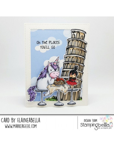 Sello Stampingbella Leaning Towert of Pisa