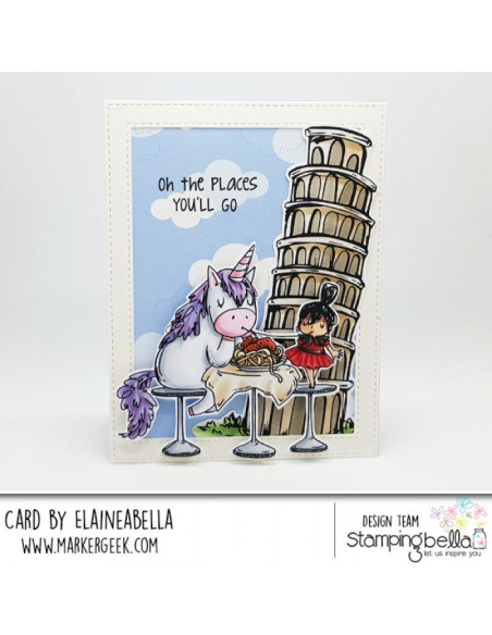 Sello Stampingbella Leaning Towert of Pisa Sello Stampingbella Leaning Towert of Pisa