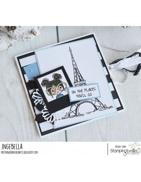 Sello Stampingbella Eiffel Tower