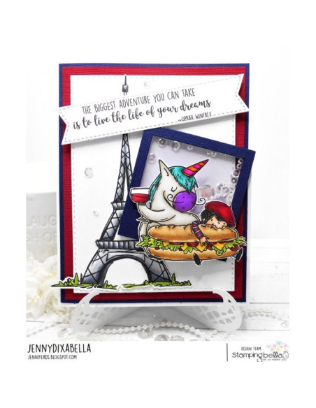 Sello Stampingbella Eiffel Tower