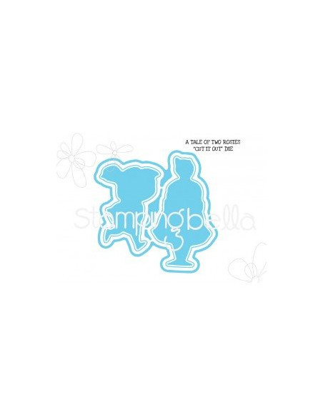 Troquel Stampingbella A Tale of Two Rosies
