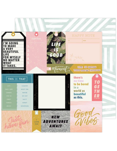 Kit Papeles Old School de Heidi Swapp