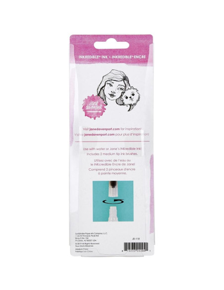 Pinceles de tinta Jane Davenport